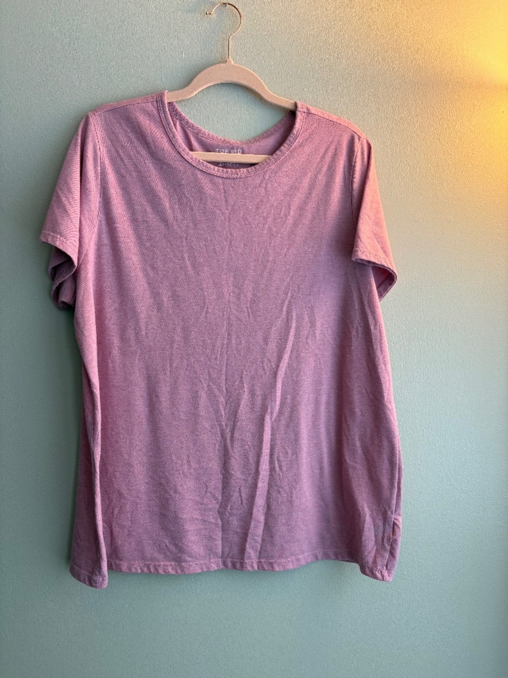 Torrid Pink Classic Fit Crew Neck T-Shirt Size 2